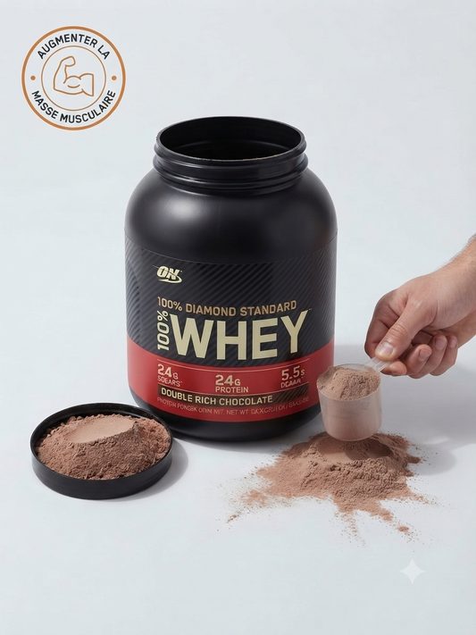 Whey Protéine – Double Rich Chocolate (1 kg)