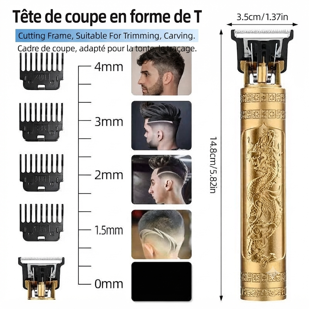 Tondeuse Professionnelle «Style Dragon »