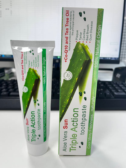 Dentifrice Aloe Vera Triple Action