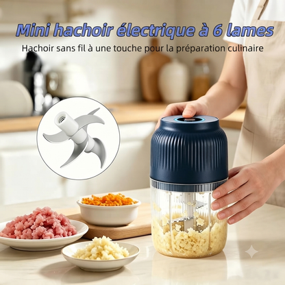 Mini Hachoir Électrique