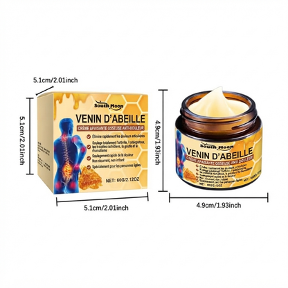 Crème apaisante au venin d’abeille et à l’arnica