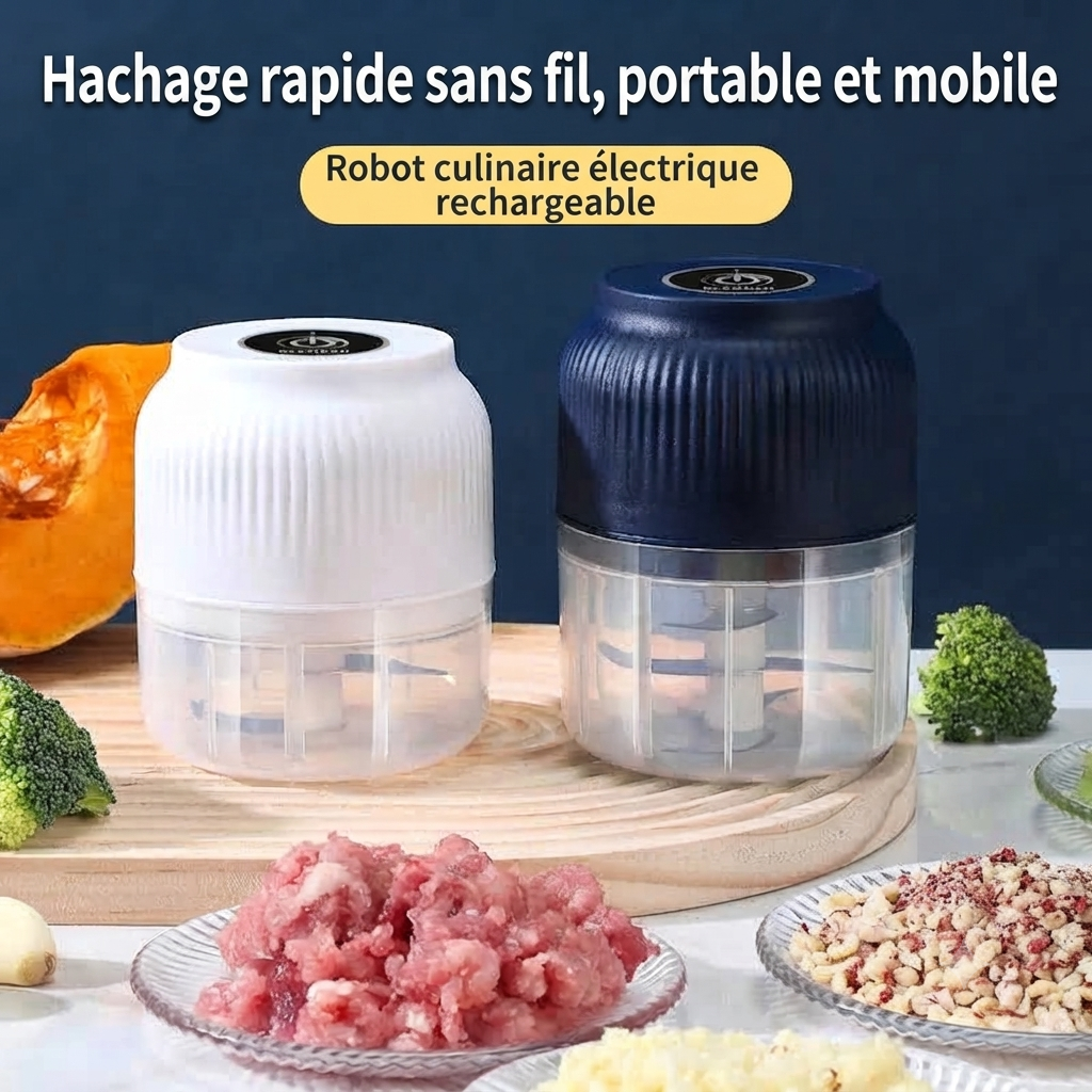 Mini Hachoir Électrique